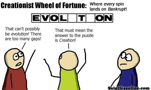 Thesis for evolution vs creationism